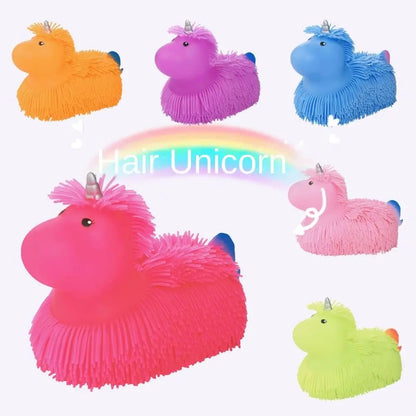 New Anxiety Aid Sensory Toy – Cute Rabbit PVC Stress Relief for Kids & Dogs