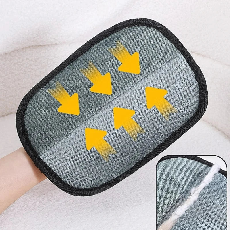 Pet Hair Remover Gloves – Portable Washable Cleaning Tool for Pets & Clothes