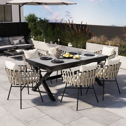 Discover unmatched flexibility in alfresco dining with six creatively